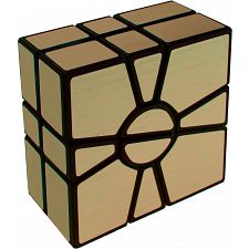 Mirror 2-Layer Super Square 1 - Black Body with Gold Label