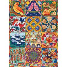 Twelve Days of Christmas Quilt