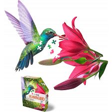 I AM Hummingbird - Shaped Jigsaw Puzzle