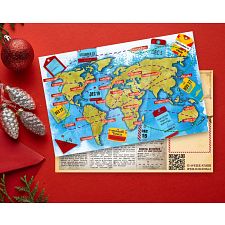 The Missing Reindeer - Christmas Puzzle Postcard - 