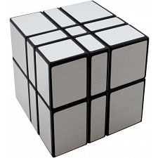 Mirror Camouflage 2x3x3 Cube - Black Body with Silver Label