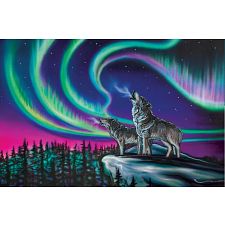 Sky Dance - Wolf Song (Canadian Art Prints 772665433355) photo
