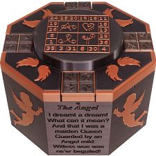 Angel Cryptex Cylinder Puzzle Box