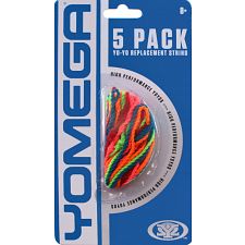 5 Pack Yo-Yo Replacement String - Colored