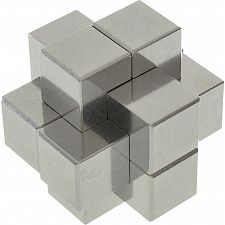 Six-Way Set - Aluminum 6 Piece Burr Puzzle (Grave Raven 779090728100) photo