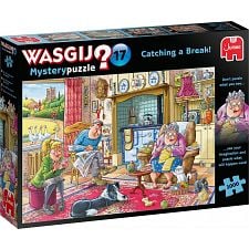 Wasgij Mystery #17: Catching a Break!