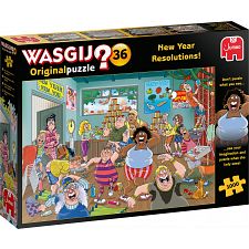 Wasgij Original #36: New Year Resolutions (Jumbo International 8710126250006) photo
