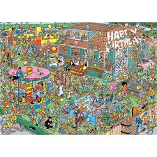 Jan van Haasteren Comic Puzzle - Children's Birthday Party (Jumbo International 8710126200353) photo