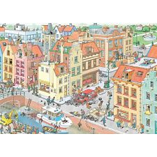 Jan van Haasteren Comic Puzzle - The Missing Piece - 