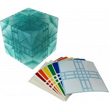 limCube Master Mixup Cube Type 5 - DIY Ice Light Blue Body (Fangshi (Funs) 779090728360) photo