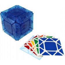 Fission Skewb Cube - DIY Ice Blue (Limited Edition) (Fangshi (Funs) 779090728377) photo