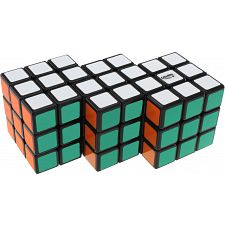 Mini Triple 3x3 Cube II - Black Body - 