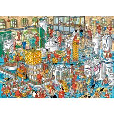 Jan van Haasteren Comic Puzzle - The Craft Brewery (1000 Pieces) (Jumbo International 8710126200650) photo