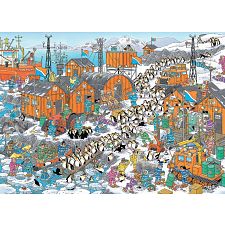 Jan van Haasteren Comic Puzzle - South Pole Expedition