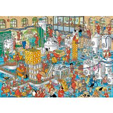 Jan van Haasteren Comic Puzzle - The Craft Brewery (2000 Pieces) (Jumbo International 8710126200643) photo