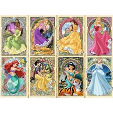 Disney Princess: Art Nouveau Princesses (Ravensburger 4005555004974) photo