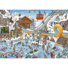 Jan van Haasteren Comic Puzzle - The Winter Games