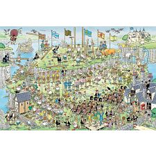 Jan van Haasteren Comic Puzzle - Highland Games (1500 Pieces)