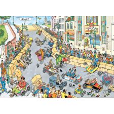 Jan van Haasteren Comic Puzzle -  The Soapbox Race