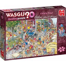 Wasgij Destiny Retro #6: Child's Play! (Jumbo International 8710126250150) photo