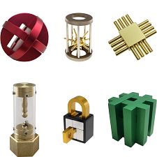 .Level 8 - a set of 6 Puzzle Master Metal Puzzles