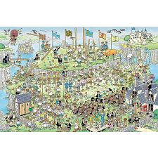 Jan van Haasteren Comic Puzzle - Highland Games (1000 Pieces)