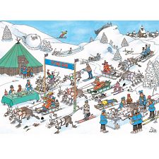 Jan van Haasteren Comic Puzzle - Reindeer Races