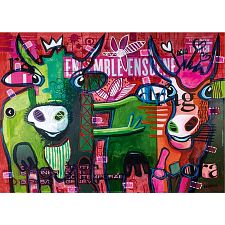 Striped Cows