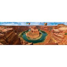 Horseshoe Bend, Arizona: Panoramic Puzzle (Eurographics 628136653718) photo