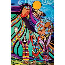 Dancing to Mother Earth's Drum (Canadian Art Prints 772665433386) photo