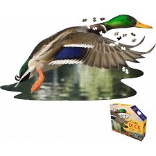 I AM Duck - Shaped Jigsaw Puzzle (Madd Capp Games 040232569456) photo