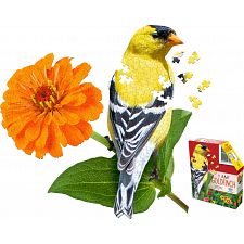 I AM Goldfinch - Shaped Jigsaw Puzzle (Madd Capp Games 040232569418) photo