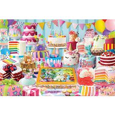 Birthday Party Cakes (Eurographics 628136657006) photo