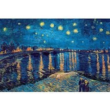 Vincent van Gogh - The Starry Night Over The Rhone
