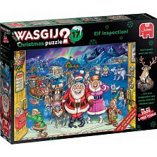 Wasgij Christmas #17 - Elf Inspection -2 x 1000 pc puzzles