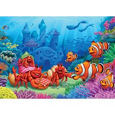 Clownfish Gathering - Tray Puzzle (Cobble Hill 625012588829) photo
