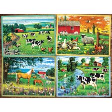 Country Friends - Large Piece