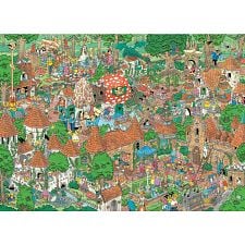 Jan van Haasteren Comic Puzzle - Fairytale Forest