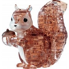 3D Crystal Puzzle - Squirrel