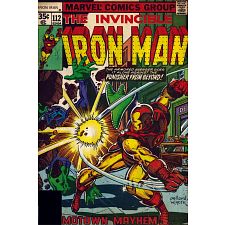 Iron Man Marvel Comics - 3D Lenticular Jigsaw