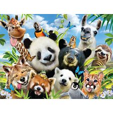 Llama Drama Selfie - Howard Robinson - 3D Lenticular Jigsaw
