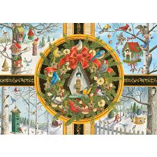 Christmas Songbirds - Large Piece Format (Ravensburger 4005556168354) photo