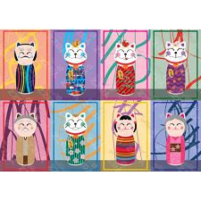 Maneki Kokeshi
