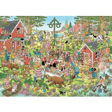 Jan van Haasteren Comic Puzzle - Midsummer Festival