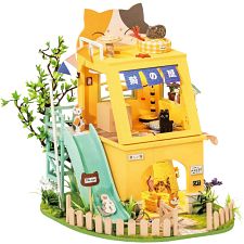 Rolife DIY Miniature House: Cat House