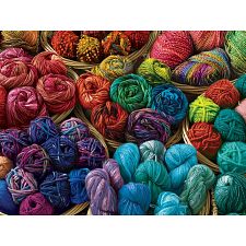 A Yen For Yarn - Large Piece (Cobble Hill 625012480246) photo