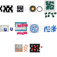 Level 7 and 8 - a set of 10 Yuu Asaka Original Version Puzzles
