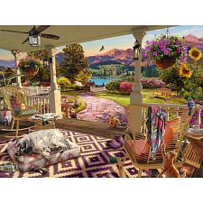Cozy Front Porch - Large Piece Format