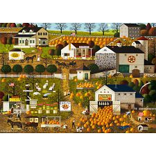 Charles Wysocki: Bread and Butter Farms - Large Piece Jigsaw (Buffalo Games 079346026968) photo