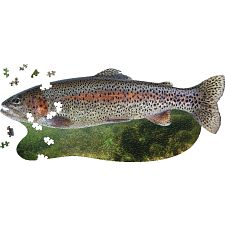 I AM Trout - Shaped Jigsaw Puzzle (Madd Capp Games 051497386535) photo